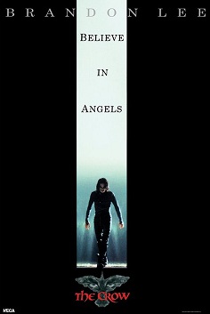 Poster for the 1994 movie The Crow.